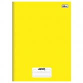 Caderno brochura amarelo